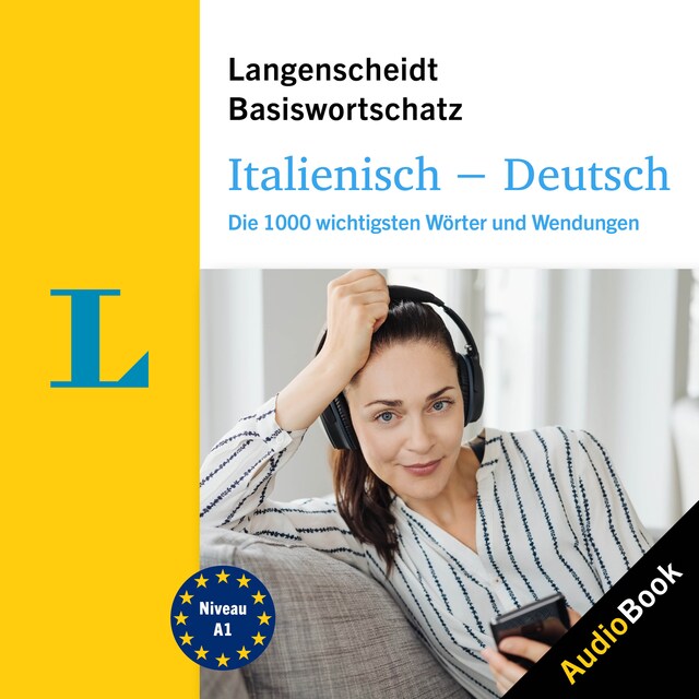 Portada de libro para Langenscheidt Italienisch-Deutsch Basiswortschatz