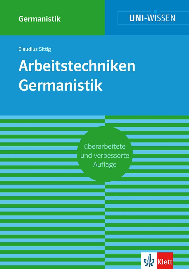 Buchcover für Uni-Wissen Arbeitstechniken Germanistik