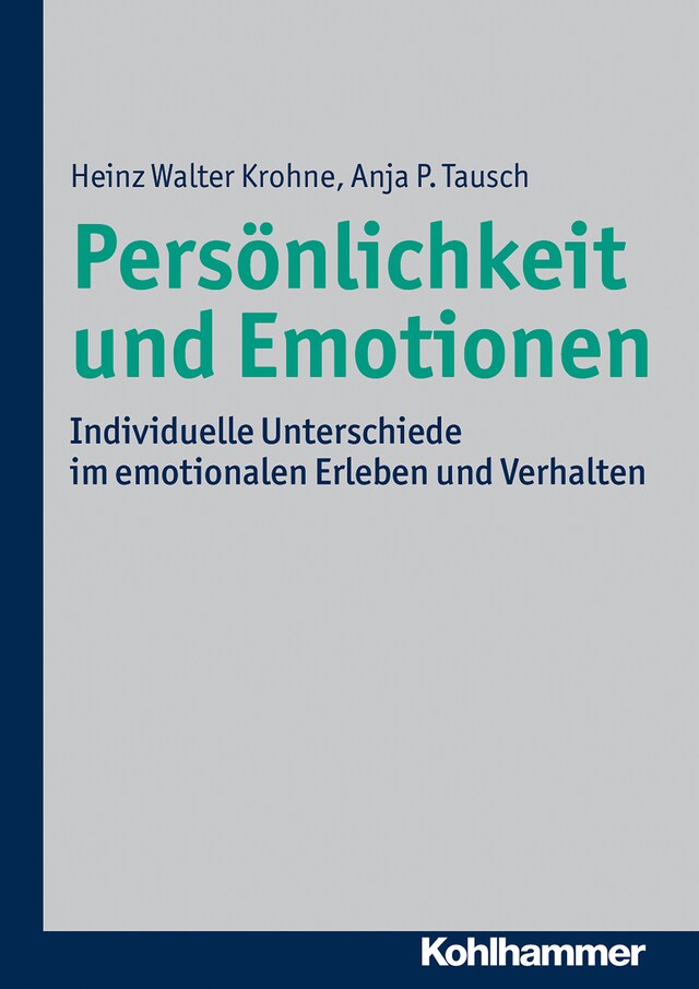 Portada de libro para Persönlichkeit und Emotionen