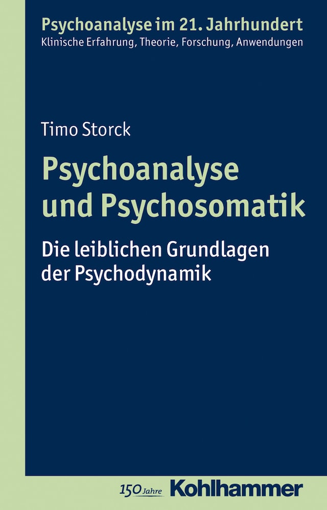 Boekomslag van Psychoanalyse und Psychosomatik