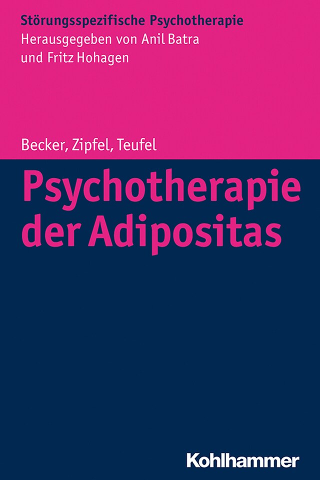 Book cover for Psychotherapie der Adipositas