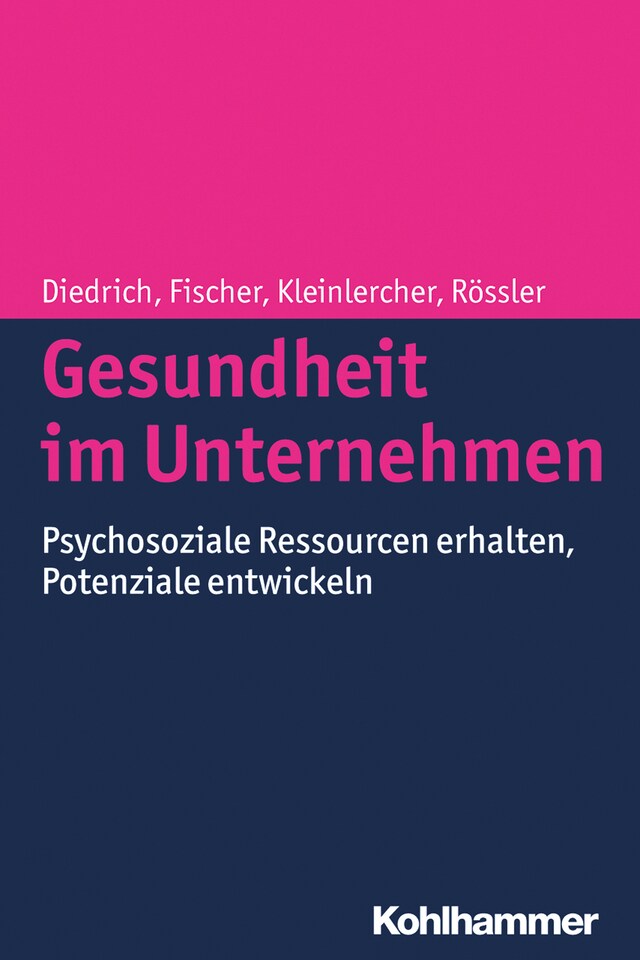 Kirjankansi teokselle Gesundheit im Unternehmen