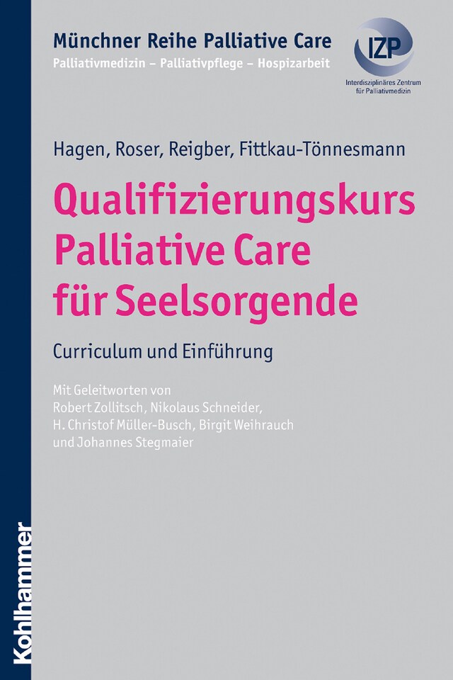 Kirjankansi teokselle Qualifizierungskurs Palliative Care für Seelsorgende