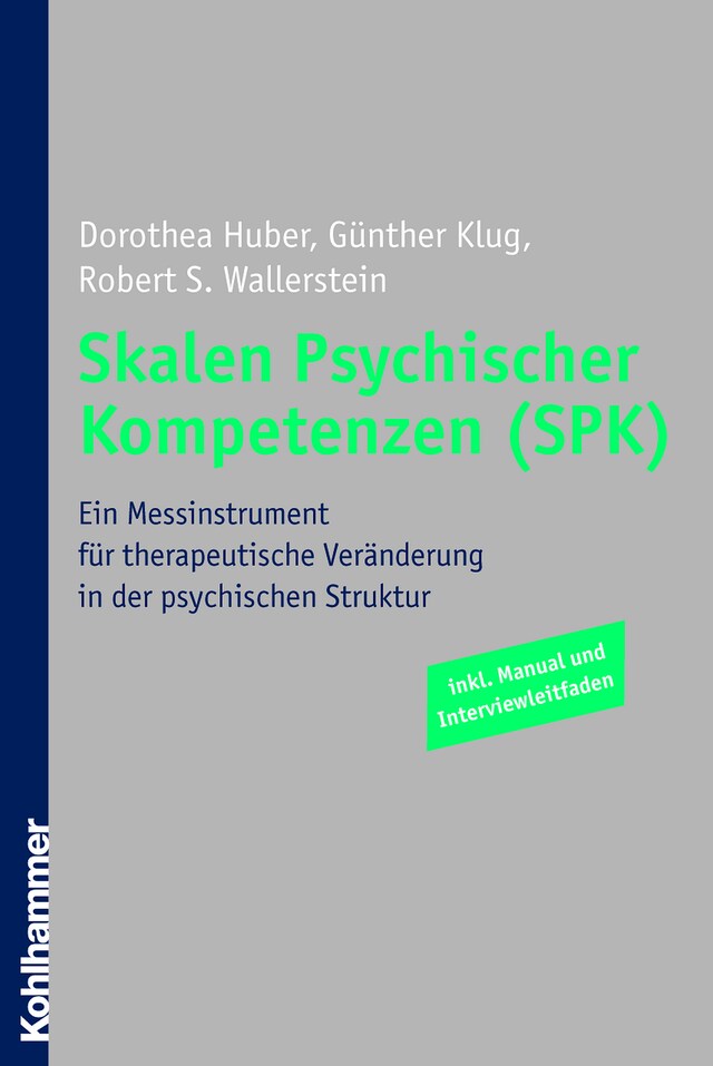 Buchcover für Skalen Psychischer Kompetenzen (SPK)