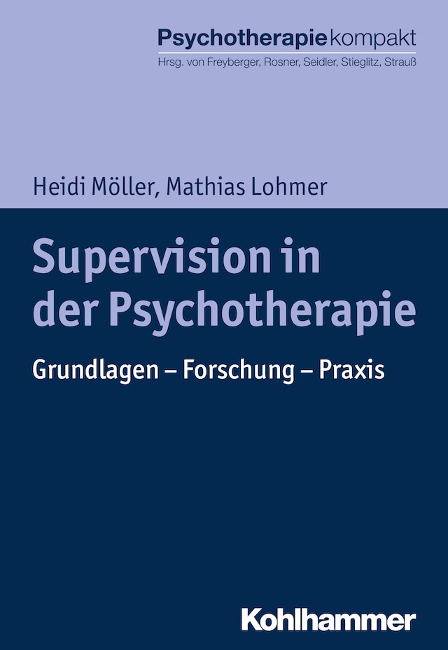 Buchcover für Supervision in der Psychotherapie