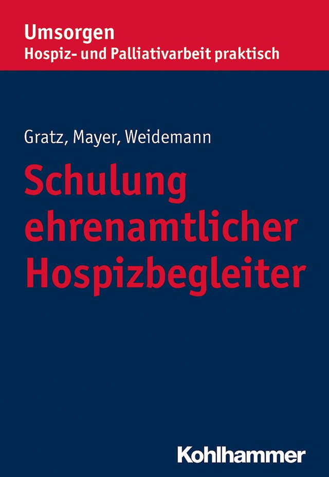 Bokomslag för Schulung ehrenamtlicher Hospizbegleiter