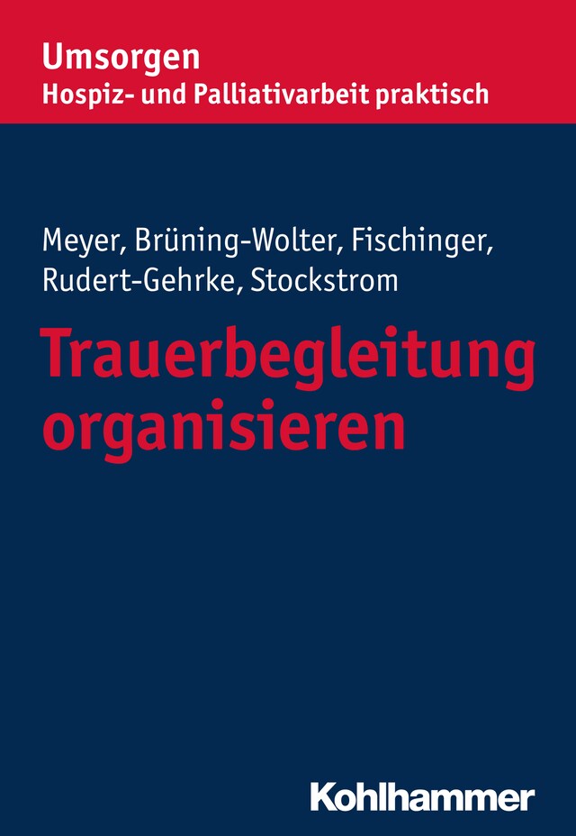 Buchcover für Trauerbegleitung organisieren