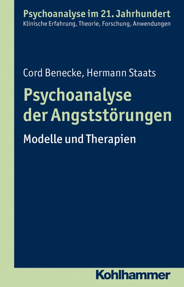 Buchcover für Psychoanalyse der Angststörungen