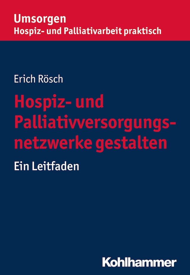 Buchcover für Hospiz- und Palliativversorgungsnetzwerke gestalten