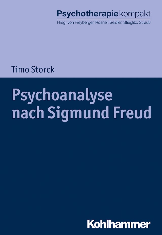 Buchcover für Psychoanalyse nach Sigmund Freud