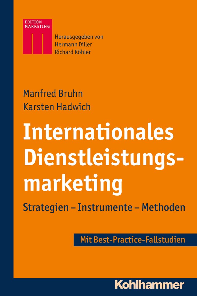 Portada de libro para Internationales Dienstleistungsmarketing