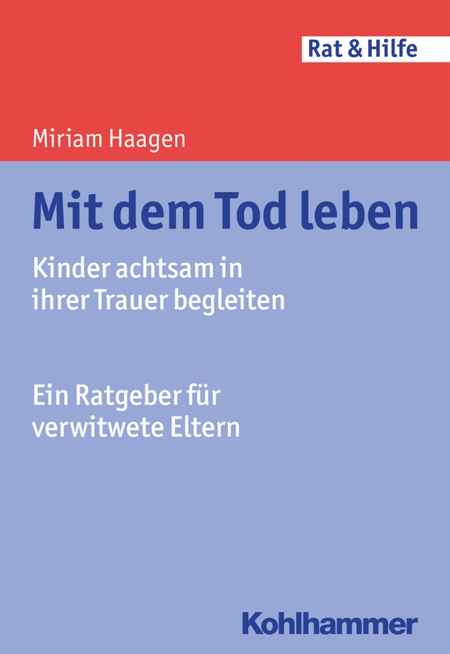 Kirjankansi teokselle Mit dem Tod leben