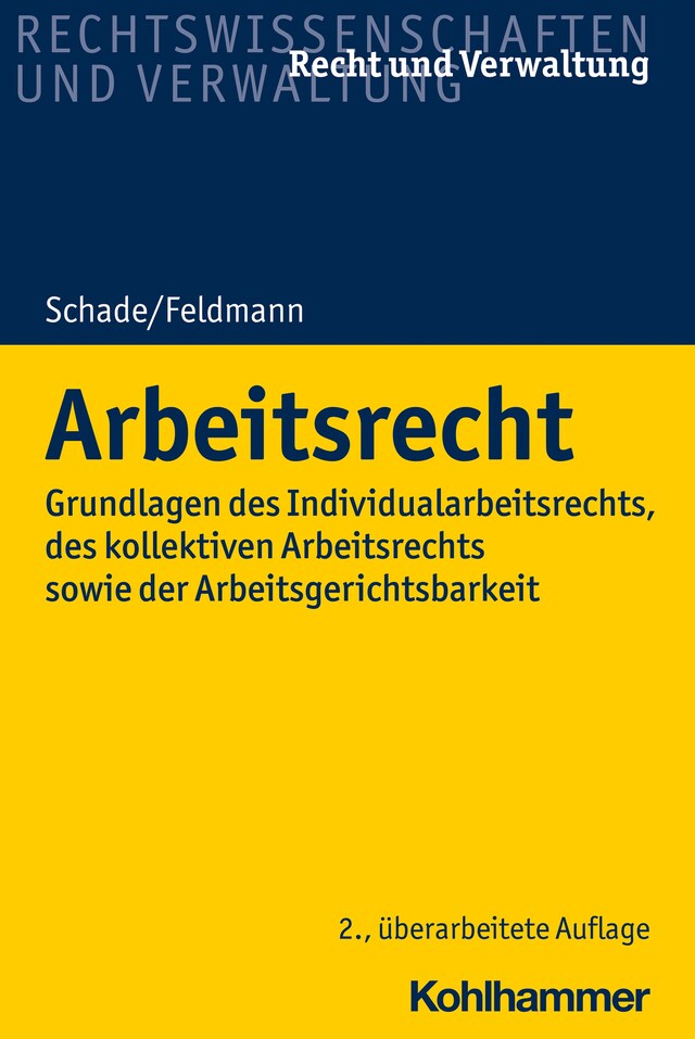 Buchcover für Arbeitsrecht