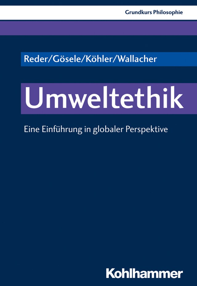 Buchcover für Umweltethik