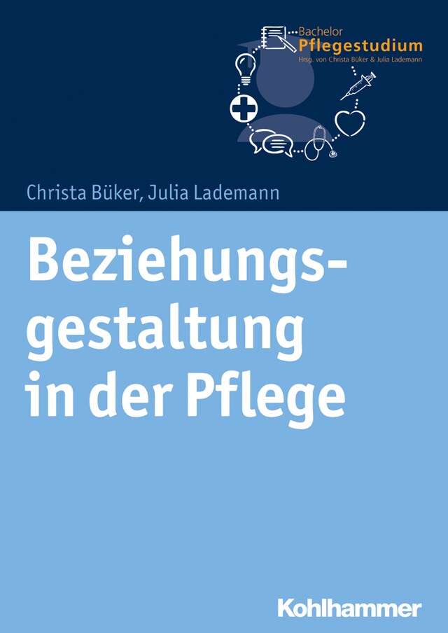 Buchcover für Beziehungsgestaltung in der Pflege