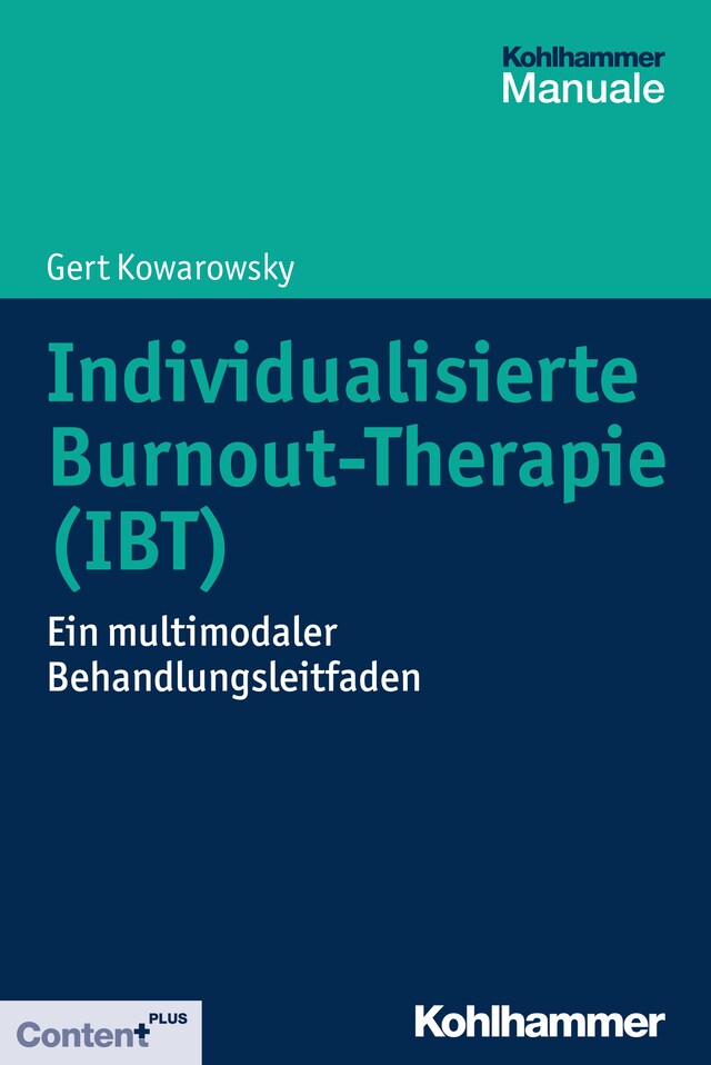 Boekomslag van Individualisierte Burnout-Therapie (IBT)