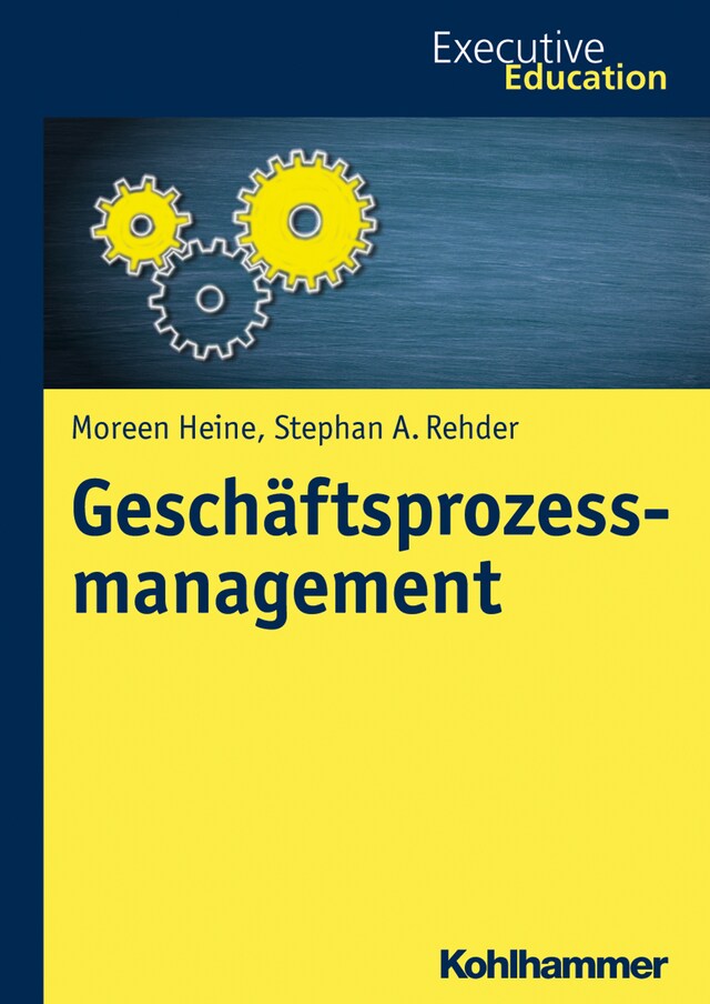 Buchcover für Geschäftsprozessmanagement