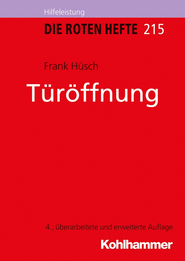 Copertina del libro per Türöffnung