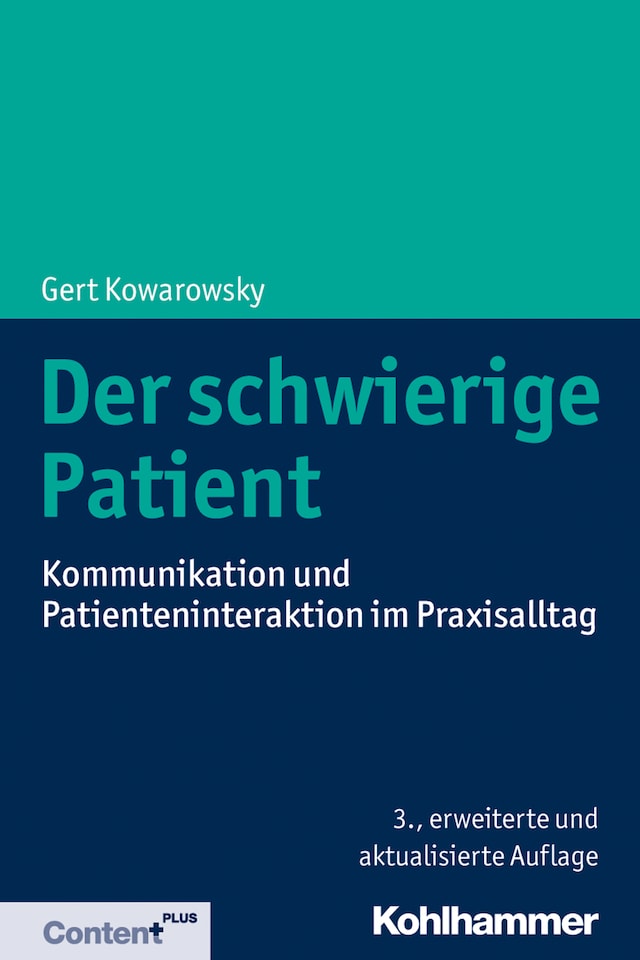 Boekomslag van Der schwierige Patient