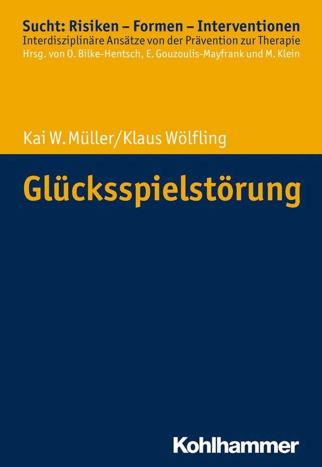 Portada de libro para Glücksspielstörung