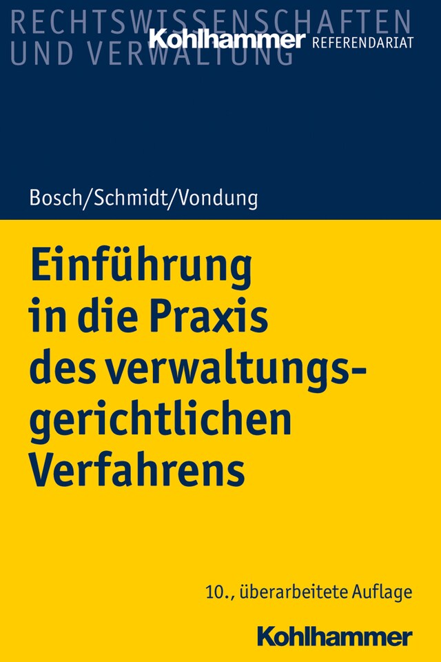 Book cover for Einführung in die Praxis des verwaltungsgerichtlichen Verfahrens