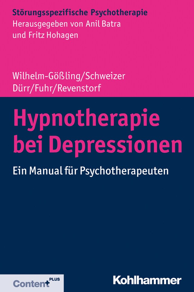 Boekomslag van Hypnotherapie bei Depressionen