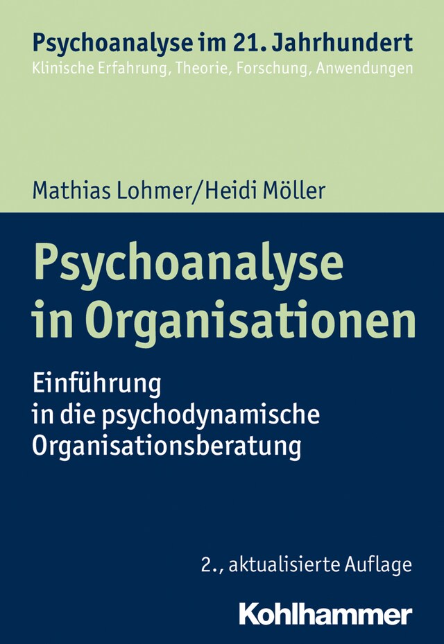 Buchcover für Psychoanalyse in Organisationen