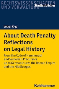 About Death Penalty. Reflections on Legal History