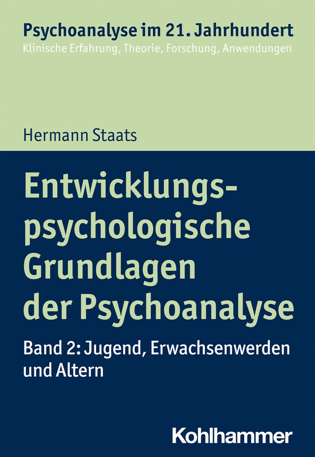 Buchcover für Entwicklungspsychologische Grundlagen der Psychoanalyse