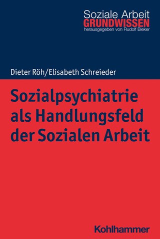 Sozialpsychiatrie als Handlungsfeld der Sozialen Arbeit bookCoverFor