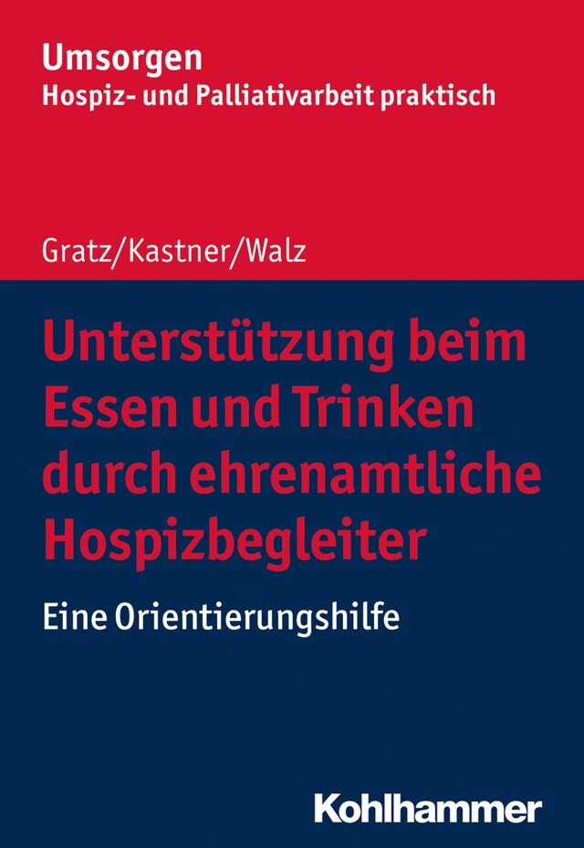 Buchcover für Unterstützung beim Essen und Trinken durch ehrenamtliche Hospizbegleiter