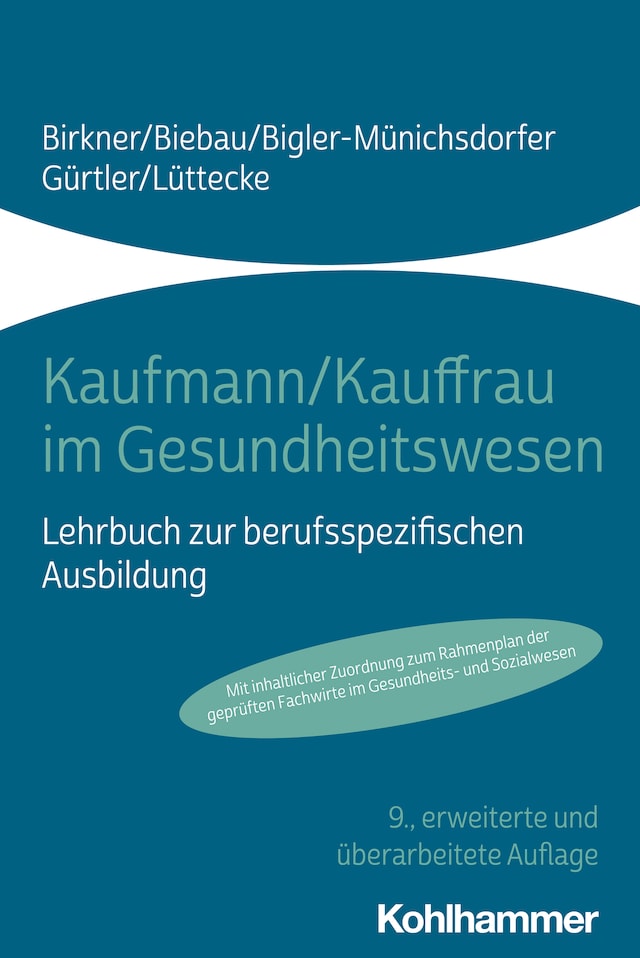 Okładka książki dla Kaufmann/Kauffrau im Gesundheitswesen