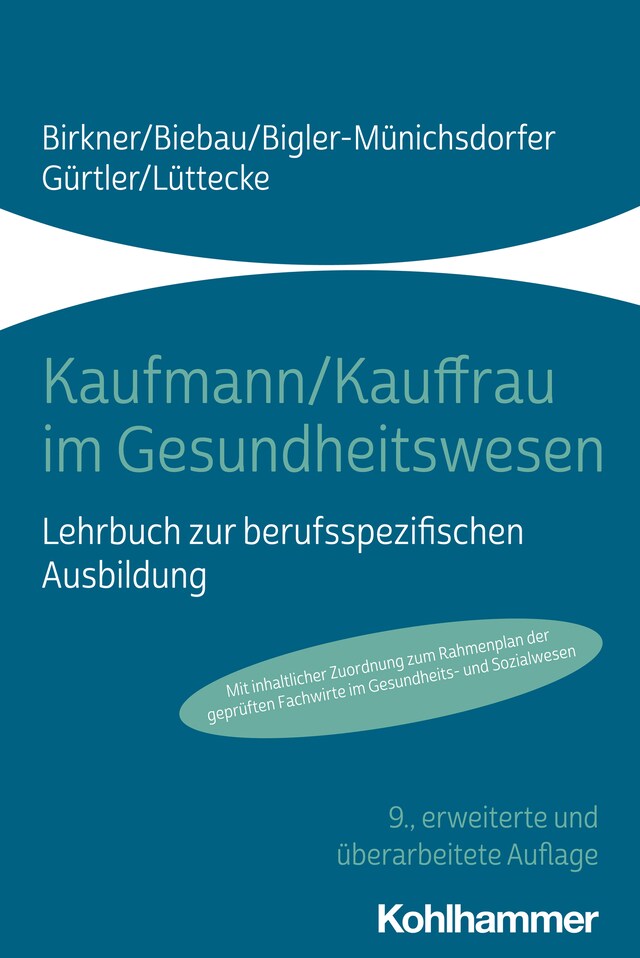 Buchcover für Kaufmann/Kauffrau im Gesundheitswesen