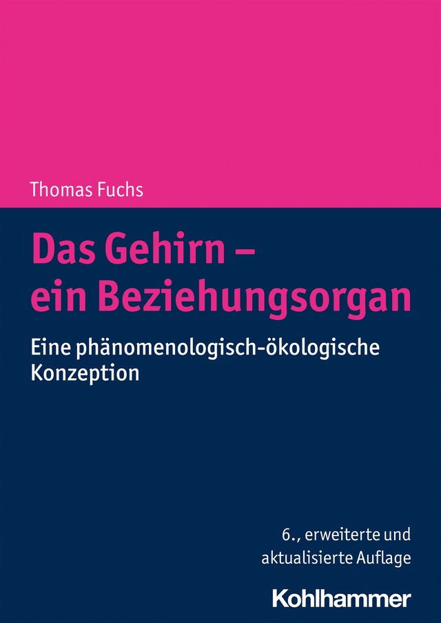 Kirjankansi teokselle Das Gehirn - ein Beziehungsorgan