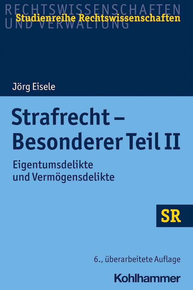 Book cover for Strafrecht - Besonderer Teil II