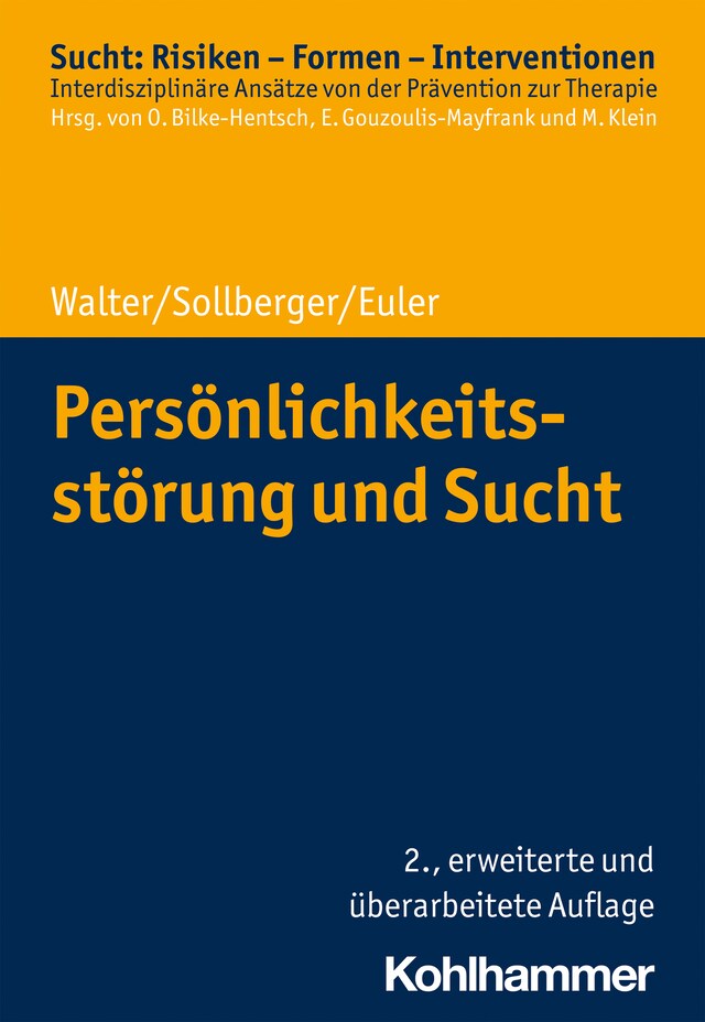 Boekomslag van Persönlichkeitsstörung und Sucht