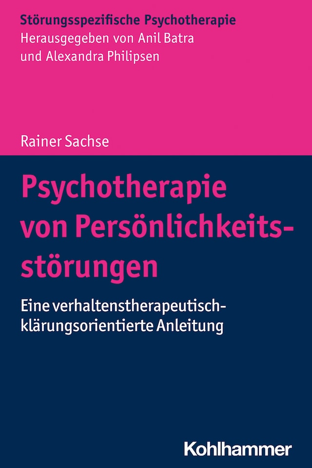 Book cover for Psychotherapie von Persönlichkeitsstörungen