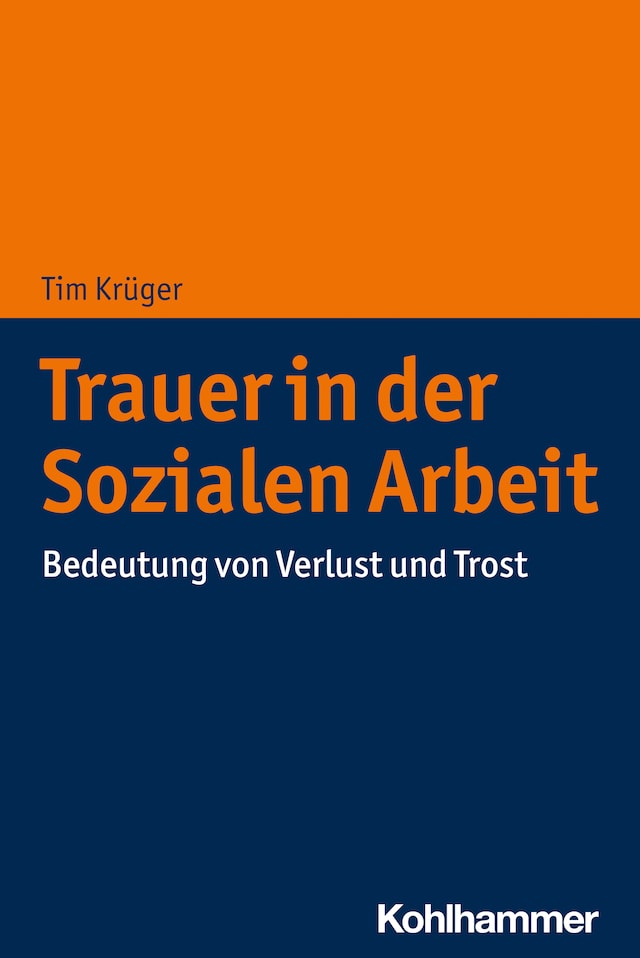 Buchcover für Trauer in der Sozialen Arbeit