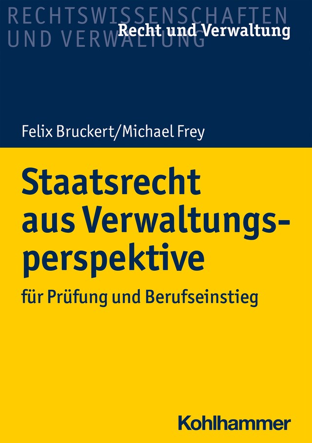 Book cover for Staatsrecht aus Verwaltungsperspektive