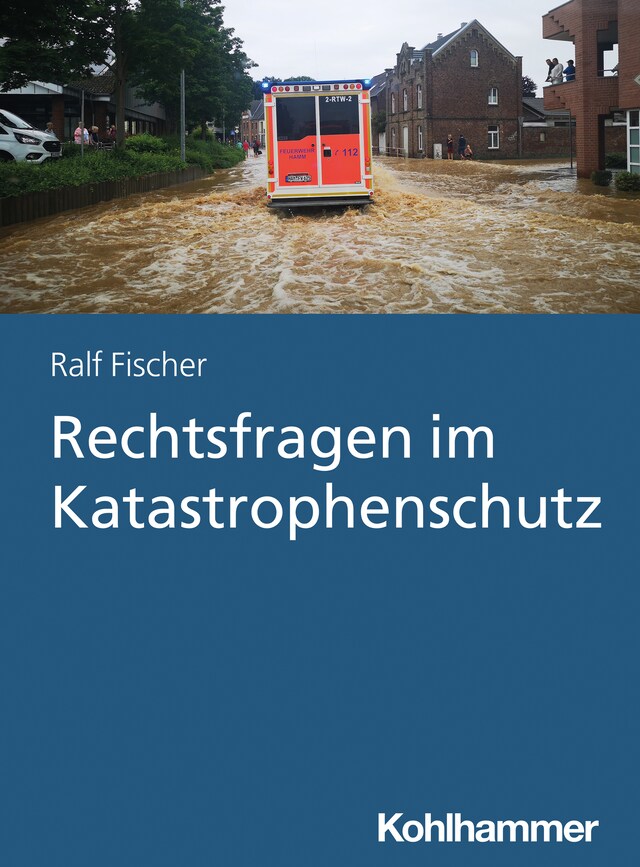 Kirjankansi teokselle Rechtsfragen im Katastrophenschutz