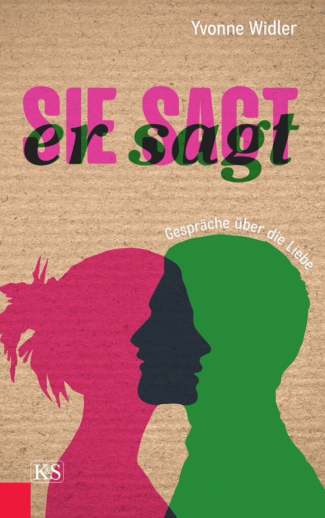 Book cover for Sie sagt, er sagt