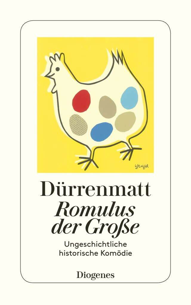 Kirjankansi teokselle Romulus der Große