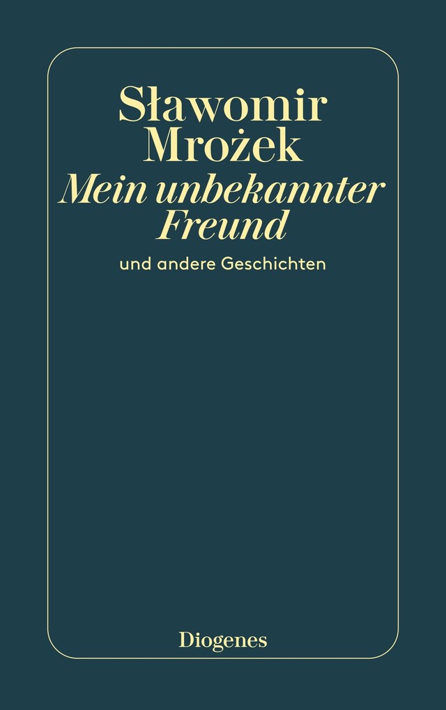 Book cover for Mein unbekannter Freund