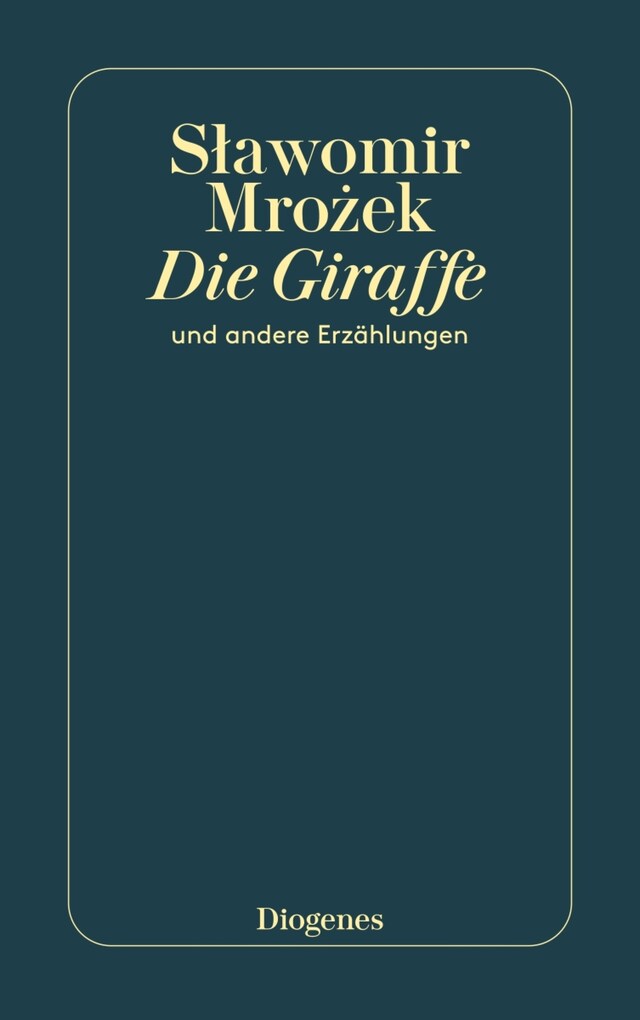 Okładka książki dla Die Giraffe