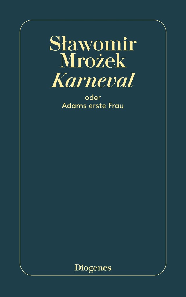 Book cover for Karneval oder Adams erste Frau