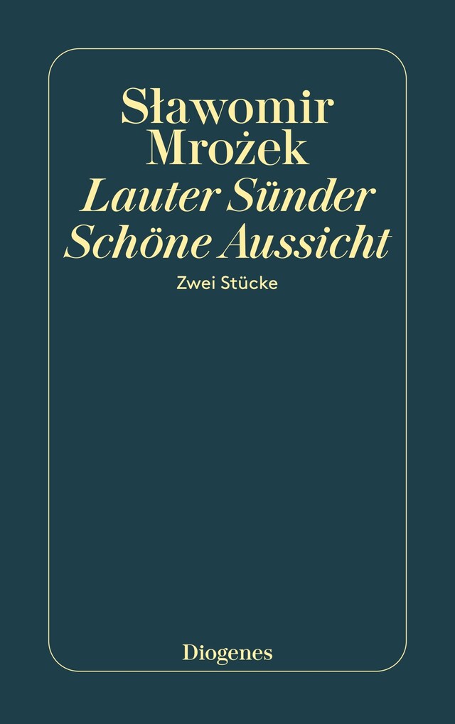 Book cover for Lauter Sünder / Schöne Aussicht