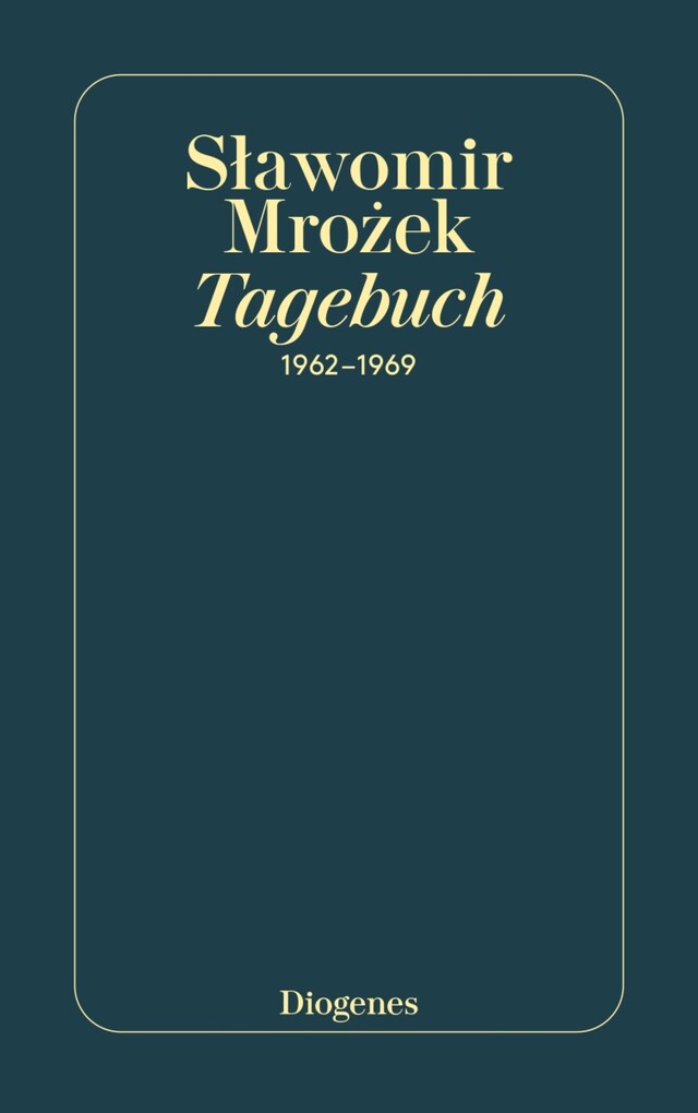 Portada de libro para Tagebuch 1962–1969