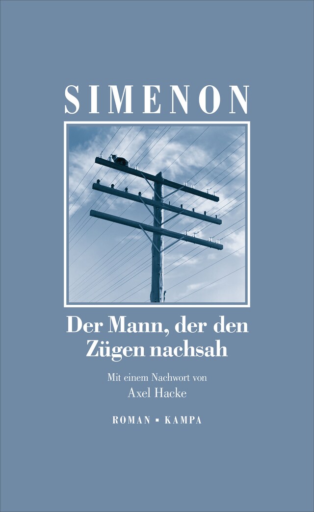 Book cover for Der Mann, der den Zügen nachsah