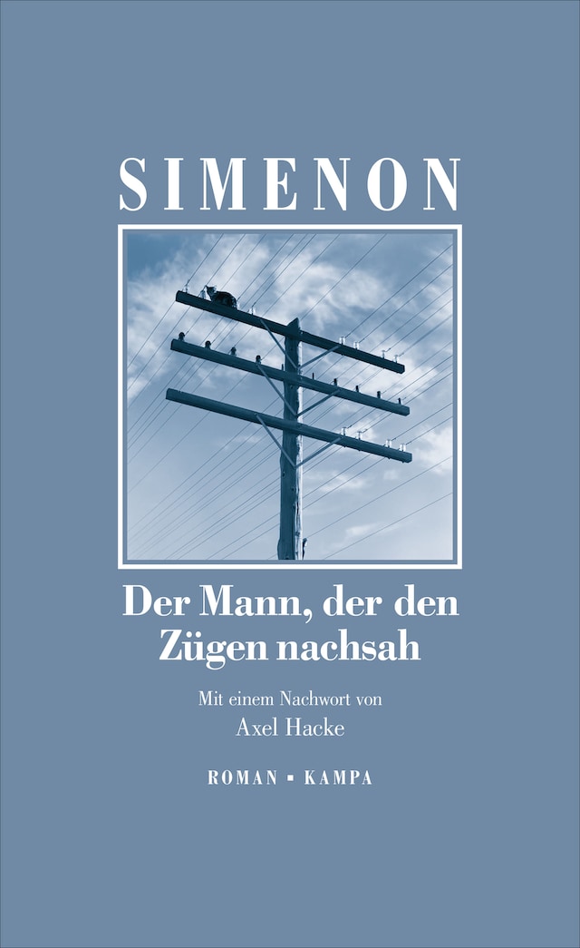 Copertina del libro per Der Mann, der den Zügen nachsah