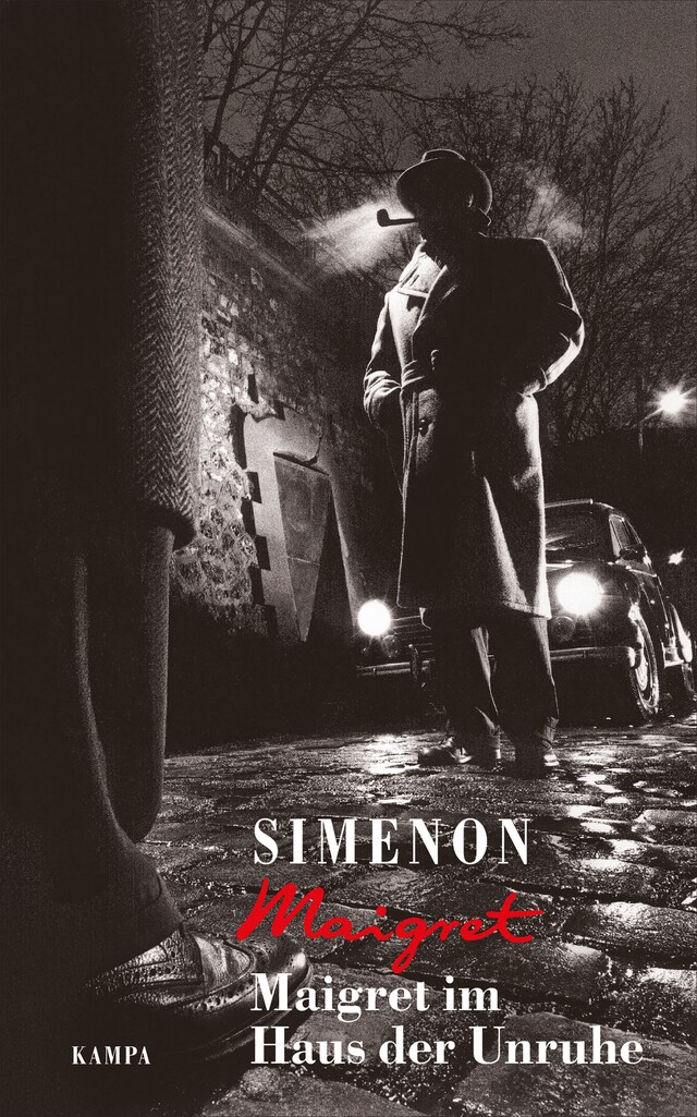 Portada de libro para Maigret im Haus der Unruhe